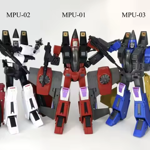 【In Stock】 Transformed Toys MPU-01MPU-02 MPU-03 Flying Squad Three-pointed MP52 Mobile Robot Model T