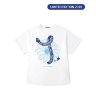 เสื้อยืด MARDI MERCREDI Flowermardi Le Serpent Blue 2025