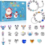 # BEAUTY #  Christmas Advent Calendar Stitch Bracelets Gift Box DIY Jewelry Making Accessries Gifts 