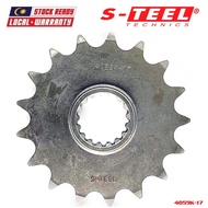 S-TEEL Front Spocket 525 - 17T / Motorcycle for KTM