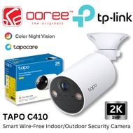 TP-LINK TAPO C410 SMART WIRE-FREE / TAPO C410 KIT / TC82 KIT (SOLAR-POWERED) 2K 3MP SECURITY CAMERA,