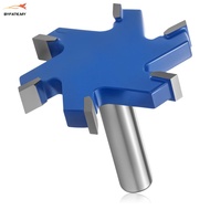 Flattening Router Bit 6 Flute Efficient Surfacing Router Bit Rustproof Slab Flattening Router Bit Ve