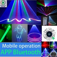 3W Party Laser Disco Laser Light Dj Stage Lighting Home Party Bar Ambient Light (Bluetooth APP+dmx+V