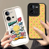 Casing for VIVO Y200 Y28 Y17S Y28s V25E Y75 V23E V25 V23 5G T1 Y29 V19 Neo V17 Q-84 Tweety