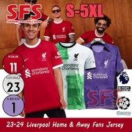 【SFS】 Top Quality 2023-24 LFC Liverpool Jersey Home Soccer Football Jersey T-shirt Sports Loose Fans Version S-5XL