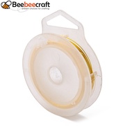 1roll Round Copper Wire for Jewelry Making Golden 24 Gauge 0.5mm 15m/roll