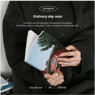 [Made in Korea] MONOGRAM Notebook Journal Grid Note