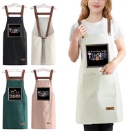 Teacher's Day gift Apron kitchen waterproof Polyester Pocket Gardening Chef apron Gift for teacher f