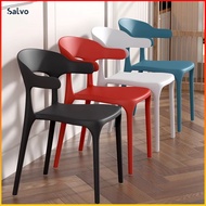 Salvo Plastic Chair Dining Chair With PP Material Stackable Kerusi Makan Kerusi Meja Makan Kerusi Pl