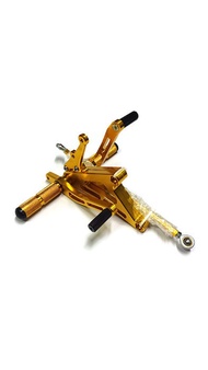 เกียร์โยง CBR-150R(2003-2014) รุ่นคาร์บู ยี่ห้อ DEVIL งาน cnc สีทองเงิน