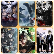 Anime Cartoon Black Clover DIY Student Name Card Holder ID Card Cover ABS Protection MRT Case