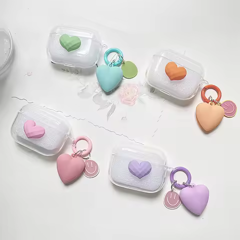 Cute Love For Honor Earbuds X7i Case LCHSE X7 Lite /X8/TiinLab S7 Silicone Earphone Cover Choice Ear