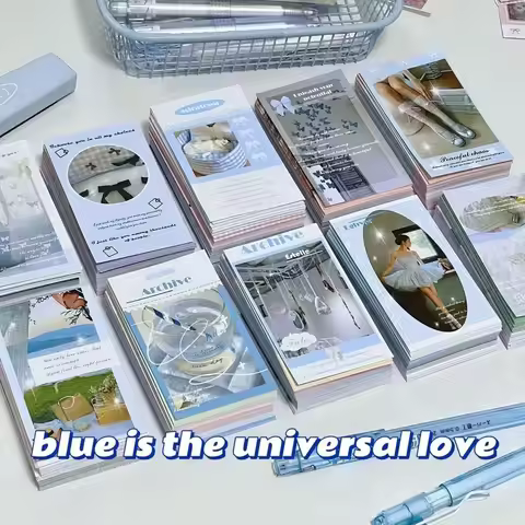 100 pcs Sealing sticker material hand account sticker packaging box decorative sticker