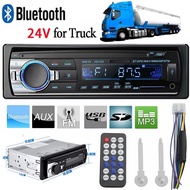 24V 12Pin 1DIN Car MP3 Player FM Radio Car Radio Bluetooth Stereo Player FM /USB/SD/AUX-IN/FM