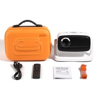 MeeGoo โปรเจคเตอร์พกพา Projector เข้ากันได้กับ4K โปรเจคเตอร์1280*720P ระบบAndroid 9.0 รองรับ 2.4GHz