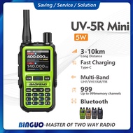วิทยุสื่อสาร สีดำ  UV-5R MINI ย่านความถี่  วิทยุสื่อสารราคาถูก  ส่งหูฟัง Dual Band Radio DTMF FM
