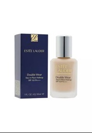 ESTEE LAUDER
Double Wear Stay-in-Place Makeup SPF 10/PA+++ 雅詩蘭黛dw粉底液二代輕透無瑕持久粉底液30ml色號：1w1#，1w2#，1co