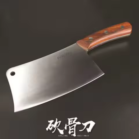 4.8mm Thickness Chopping Knife Stainless Steel Cleaver Chinese Kitchen Knives Bone Chopper 4Cr14mov 