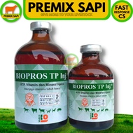 BIOPROS TP INJ 100ml BIOPROS TP INJ 50ML - Menjaga stamina tubuh hewan (ATP LEBIH TINGGI) - Mirip Biosan Tp