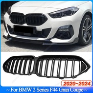 For BMW 2Series F44 218i 220i M235i 216d 218d 220d Gran Coupe 2020-2024 Front Bumper Grille Gloss Bl