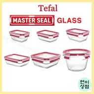 Tefal master seal glass container  BPA free  stackable microwave freezer dishwasher oven food storage container