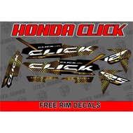 Click decals sticker, free Click rim decals