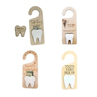 Tooth Fairy Door Hanger Tooth Fairy Pick Up Box With Money Holder Encourage Gift