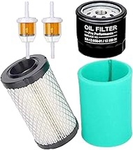 RYTIME 22 883 01-S1 Air Filter & 12 050 01-S Oil Filter Change Kit Fit for Kohler 5400 Series 17 18 