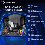 PC PV Gaming Cupid TM034 (AMD Ryzen 5 7500F/ GeForce RTX 5060/ 1 x 16GB/ 1TB SSD/ Free DOS)