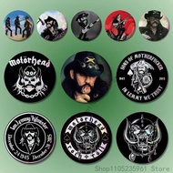 M-MotorheadS L-Lemmy Custom Badges 75mm 44mm 25mm Brooch Backpack Hat Pins Accessories Toys Valentin