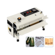 Auto Continuous Bag Sealing Machine Plastic Bag Packaging Band Sealing Machine Horizontal Bag Sealer