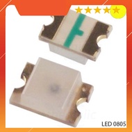[50 Pieces]- Yellow LED 0805 Harvatek Transparent SMD Stickers