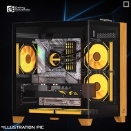 FPMAX DIAMOND Z9 MINI ART BLACK Mid-Tower M-ATX Gaming Case - GS