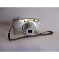 (Used) Nikon Digital Camera COOLPIX L30 5x Zoom 20.05 Megapixel Battery-Operated Silver L30SL (Direc
