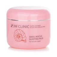 3W Clinic 蝸牛緊實彈力晚安面膜Snail Mucus Sleeping Pack 100ml/3.3oz