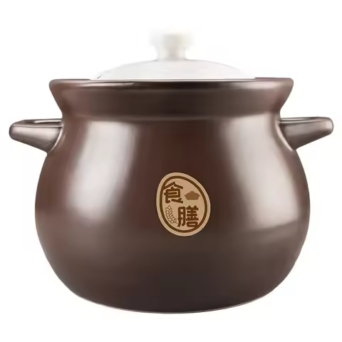 Clay soup pot for cooking Stewpot Ceramic cookware High temperature Crock pot Kitchen pots for cooki