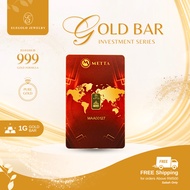[1 gram] ELEGOLD Gold Bar | 999 Emas Gold  Gold Bar | PB GOLD Gold Bar | Elegold