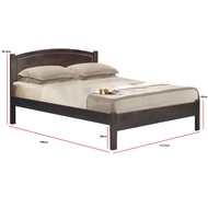 LZD BEST LINK FURNITURE BLF 211 Bed Frame(Single /Super Single / Cappucino) Free Installation