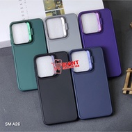 Samsung A26 Softcase Macaron Stand Case Samsung A26 Camera Case