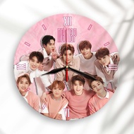 Jam Dinding Motif Kayu K-POP NCT127 Aesthetic - KPOP NCT 127 01