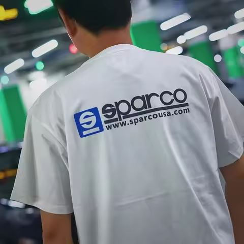 Wheel Modified SPARCO Short-sleeved T-shirt Men and women Culture Shirt Cheap Clothing Y2k Clothes M