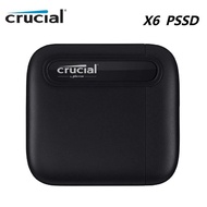 Crucial X6 500G 1TB 2TB 4TB Portable SSD Up to 800MB/s USB 3.2 External Solid State Drive Type-C Hard Disk