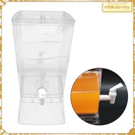 [MiskuluMY] Beverage Dispenser 10L Cold Drink Container for Indoor Refrigerator Holiday