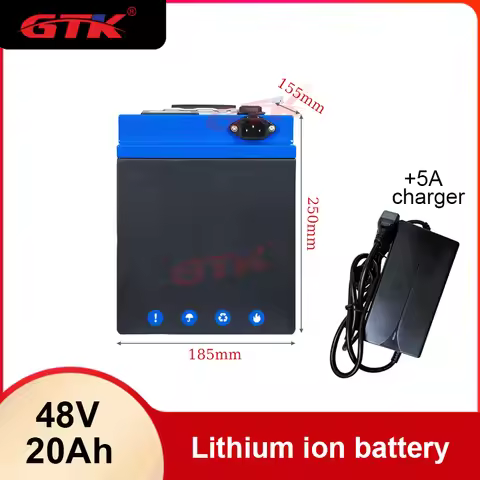 48V 20Ah 30Ah 40Ah 50Ah 60Ah 70Ah 85Ah Lithium Ion Battery For 1000W 1800W 2000W Bicicleta eléctrica