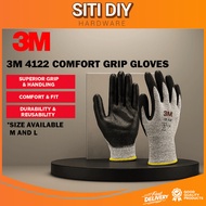 3M Comfort Grip Gloves Hand Glove Work Glove General Use Sarung Tangan Rubber Coated Abrasion Punctu