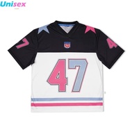 47 T Shirt Streetwear Fit Retro Vintage Music Musik Rugby Bloke Core Korea Nfl 2025 New Summer T Shi