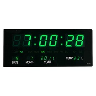 นาฬิกาดิจิตอล LED รุ่นJH-3615 แขวนติดผนัง Number ClockLED ขนาด 36x15x3CM พร้อมส่งฟรีหัวชาทและอะแดปเต