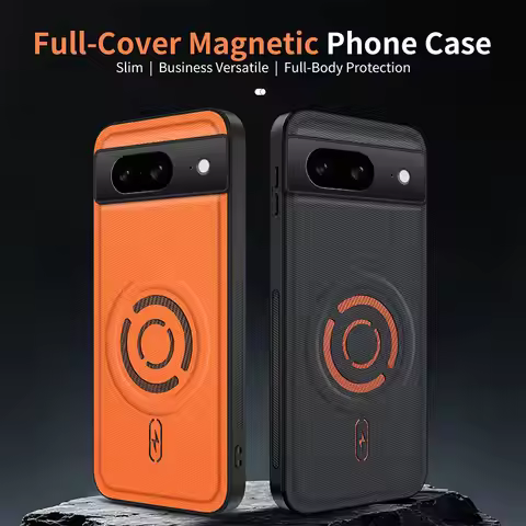 ShockProof Magnetic Case For Google Pixel 8 Pro 8A Google8 Pro Google8A Wireless Charging Back Cover