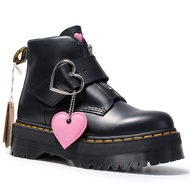 D.r Martens รองเท้าบูทรองเท้าบูทหุ้มข้อส้นสูงผู้หญิง2026ส้นรองเท้าพื้นรองเท้าสตรีหิมะรองเท้าหนังส้นเ