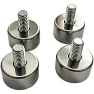 {A1N}Stainless Steel Adjustable Furniture Leg Levelers M8 10 15 20 25mm Height Anti